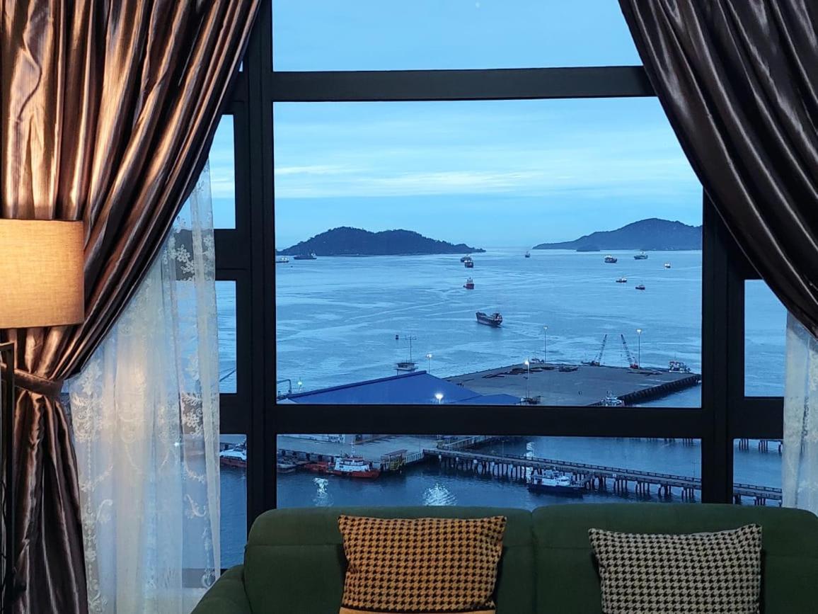 Green Apple @Jesselton Quay Citipad 2BR Seaview Kota Kinabalu Buitenkant foto